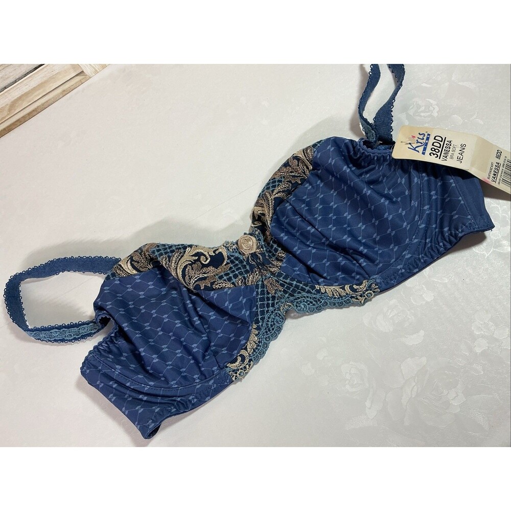 Krls Vintage Under Wire Bra  38DD In New Condition With Tags